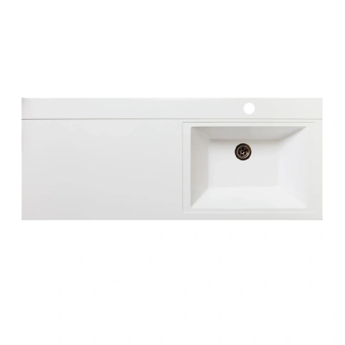 Умывальник Gamma 120 лайт левое крыло (+кронштейн) фото 2