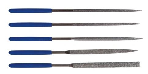 Лакра Набор надфилей алмазных, 140х70х3 мм, 5 шт. (3600000) фото 1