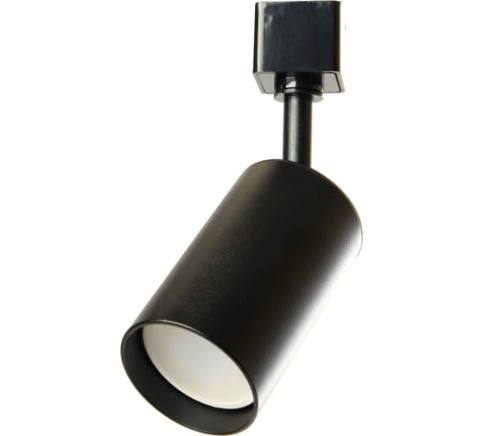 Светильник трековый AL155 под лампу GU10 черный фото 1