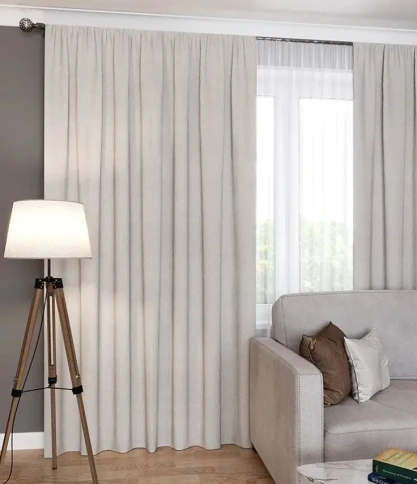 Портьера Сканди 180*260 стальной ГП фото 1