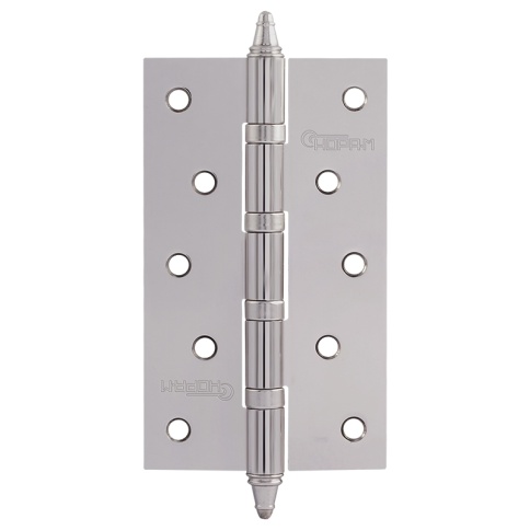 Петля универсальная сталь 5"-4ВВ (хром) с кол.(125х75х2,5) №2 фото 1