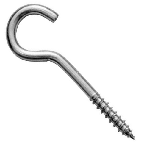 Шуруп-полукольцо (С-образный) 5х50 фото 1