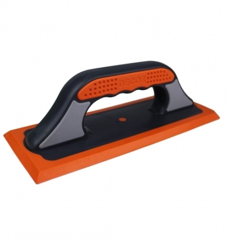 Терка фуговальная PROFI 260*100мм мягкая резина, для цем затирок 570-001 "Намерение" фото 1