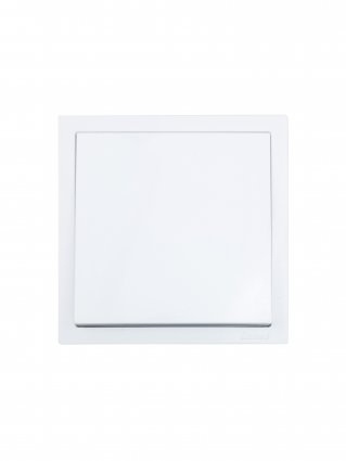 Lezard Выключатель СП 1кл белый ZIMA 704-0288-100QC фото 1