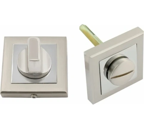 Накладка под фиксатор НФ-К (мат.никель) фото 1