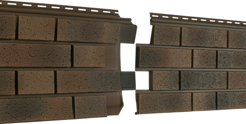 Сайдинг "Стоун-Хаус"S-Lock КЛИНКЕР НОРДИК 0,292х1,950м (все цвета) фото 1