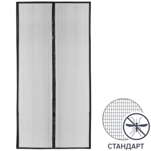 Штора антимоскитная для двери на магнитах (цв.в ассорт.) С фото 1