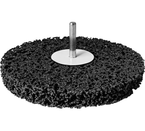 Круг шлифовальный синтетический фибровый ДЛЯ ДРЕЛИ С ПЕРЕХОДНИКОМ 0088-125 фото 1