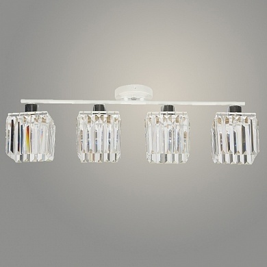 Люстра 32716/4 CR+WT хром/белый Е27 фото 1