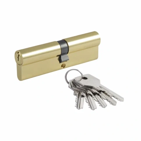 Цилиндровый механизм STD Z Л-100 (золото) (50-50) фото 1