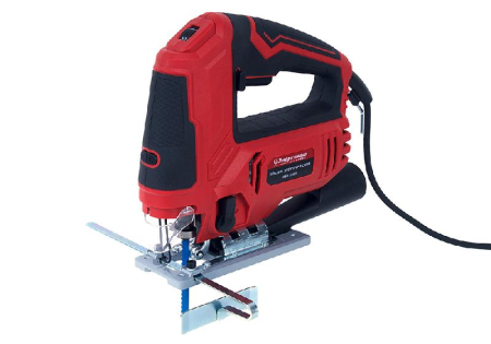 ЛБ1-1000 Лобзик электрич., Энергомаш ГАРАНТ, 1000Вт, 100/10мм (дер/мет), 800-3000, б/заж, литая под. фото 1