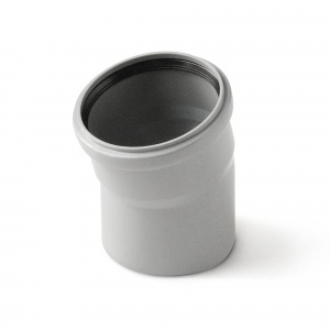 Угол для внутр.канализации ПРОАКВА 110-15* фото 1