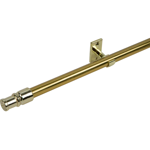 Витражная штанга "Калифорния" 55-85 см. Латунь фото 1