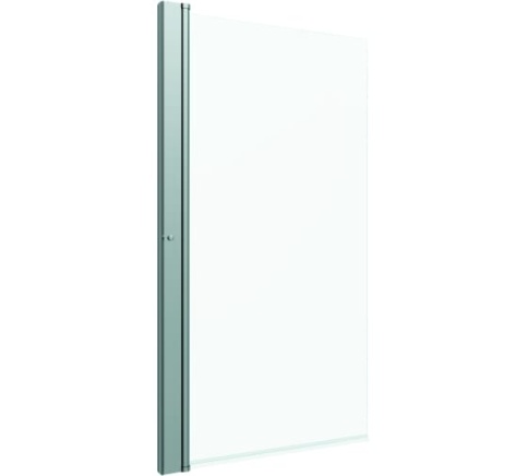 Штора на вану Соло 75*140 хром прозр. распашн. фото 1