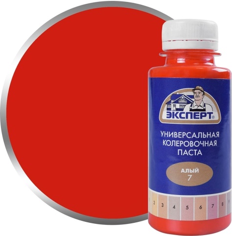 Эксперт Краситель универсальный №7 алый 100мл фото 1