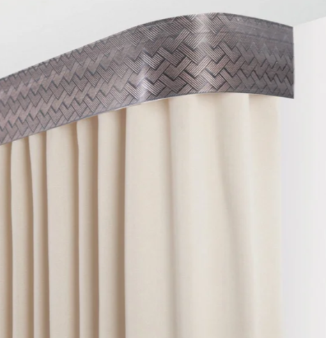 160 Карниз Кант 7см с поворот. кофе фото 1