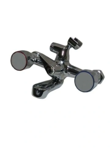 Смеситель Ванна DIABLO (рег.№377092) 1/2 м/к кор. нос (610-R 21) Глобо фото 1