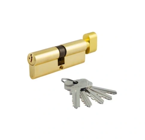 Цилиндровый механизм с вертушкой STD Z  ЛB-80 (золото) (40-40) фото 1