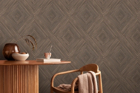 *Обои VICTORIA STENOVA 285348 Сплайн мотив 1,06м  фото 2