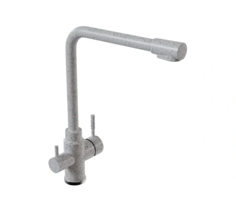 Смеситель для кухни 35к MIXLINE ML-GS13 (310) серый с вых. для питьевого фильтра фото 1