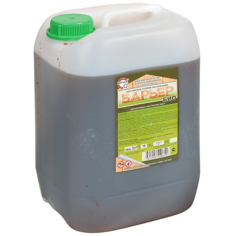Барьер Био дуб (антисептик с водоотталкив. св-вами) 10л фото 1