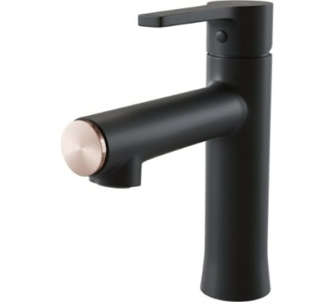Смеситель для умывальника 35к MIXLINE ML23-04 Черный фото 1
