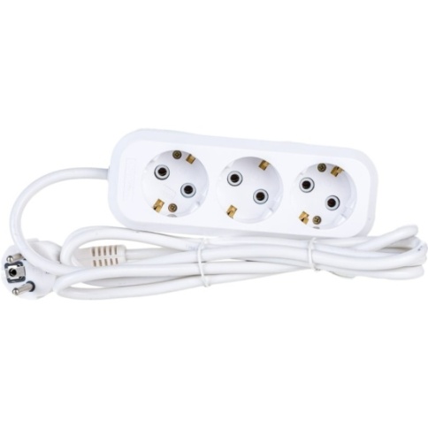 Удлинитель 3*7м Е303 с/з ПВС 3х1 "У"9631979 фото 1