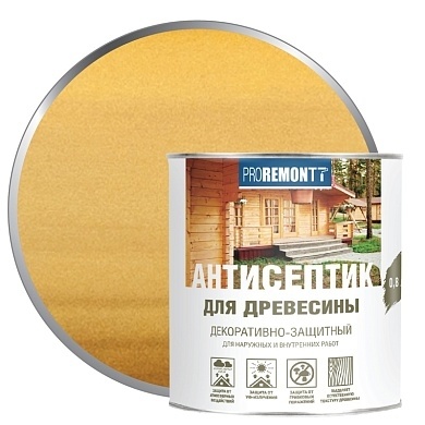 Антисептик деревозащитное средство Proremontt СОСНА 0,8кг фото 1