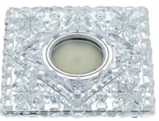 ***Точечный светильник К1203L-1 прозрачный фото 1