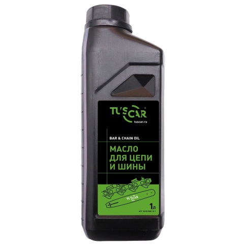 Масло для цепи и шины TUSCAR (1,0л.) фото 1