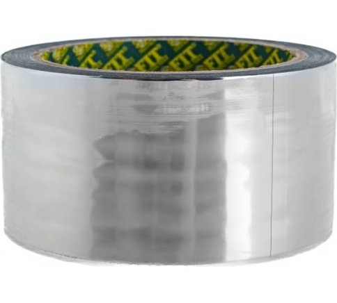 Лента металлизированная клейкая, 50мкм, 50мм х 50м (11663) фото 1