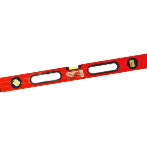 Уровень BARTEX ал. фрезерованный (2 грани) 800мм 2-х гл.+1пов линейка, две ручки №0033 (161215) фото 1