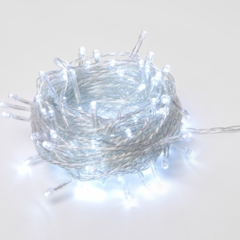 Гирлянда LED ULD-S1000-100/DTA WHITE IP20 10м100диод.бел.свет провод прозр.Uniel UL-00007201 фото 1