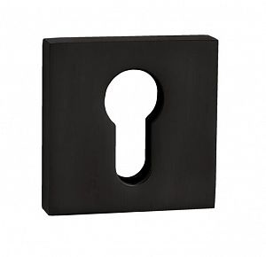 Накладка на цилиндр квадратная  PUERTO ET AL 03 B черный  фото 1