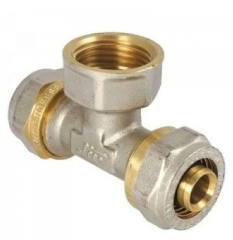 Тройник ТМ-К 16*3/4"*16 ц/г/ц фото 1