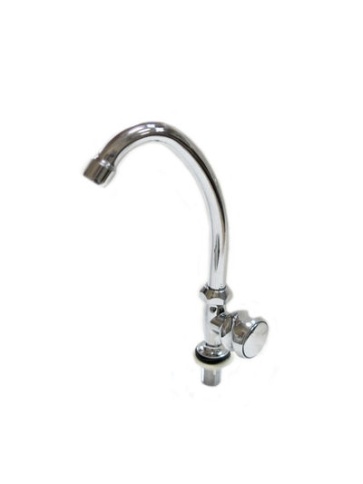 Смеситель Кухня DIABLO (рег.№377092) МОНО 1/2 м/к (080-R 61) пласт. маховик S-ка фото 1