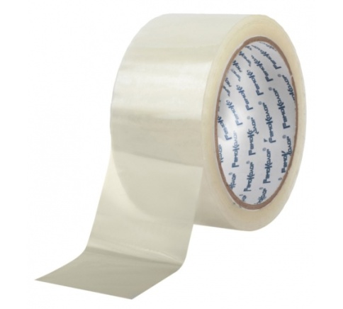 Лента клейкая упаковочная, прозрачная 48мм*120м толщ 45мкм 49-2-063 фото 1