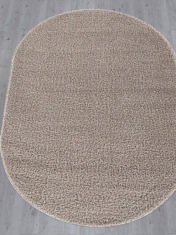 Ковер MAKAO 1.0*2.0 овал S600 BEIGE фото 1