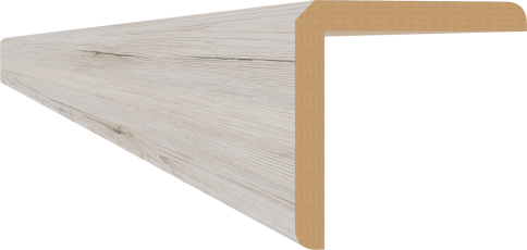 Угол универсальный для МДФ панелей STELLA Дуб СанРемо белый 2700х24х24 (10) фото 1