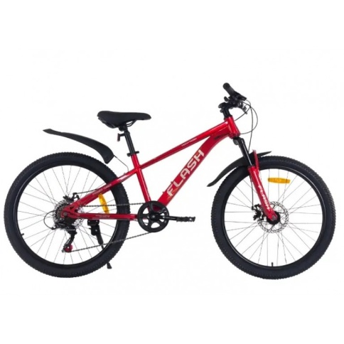 Велосипед 26" TechTeam Flash 14" красный хамелеон фото 1