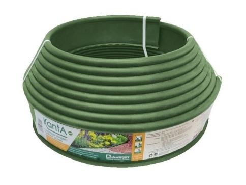 Бордюр KANTA SP Б-1000.10.02-ПП пластиковый оливковый 82552-Ол 10м фото 1