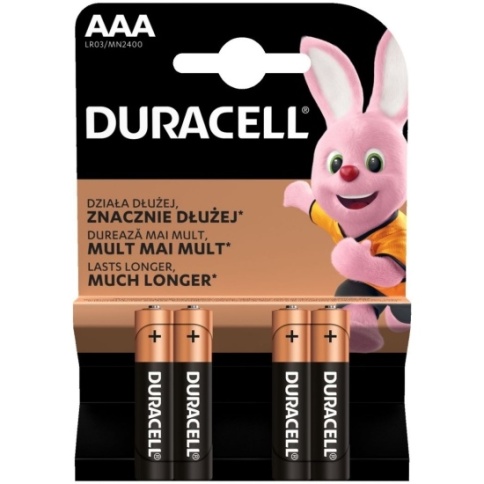 *Эл-т пит LR Duracell LR03 (отрывной 4шт бл)  фото 1
