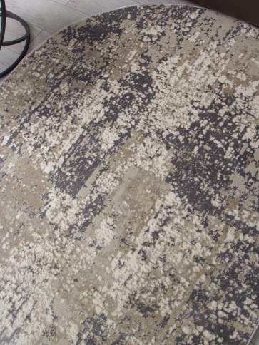 Ковер ATLANTIS 1,6*2.2 овал D733-CREAM фото 1