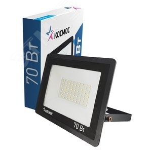 Прожектор светодиодный 70Вт IP65 6500К 5600лм КОСМОС K_PR5_LED_70 фото 1