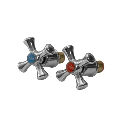 Комплект Кранбукса 1/2" кер+маховик Метал Крест ML10 фото 1