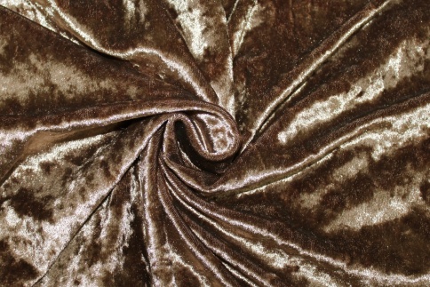 Бархат (велюр) мраморный KAR-RAY V5 коричневый фото 1