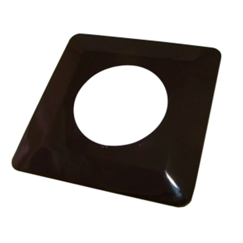 TDM Рамка защитная однопостовая 130х130мм шоколадная SQ1822-0004 фото 1