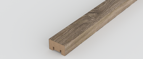 Интерьерная рейка МДФ Stella Милана Дуб Винтаж 20*30*2700 (уп 8шт) фото 2