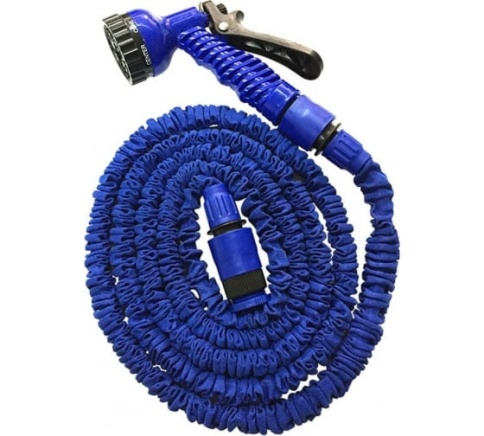 Шланг 3/4х5-15м 18мм стрейч с распылителем ЗЛ-34/15 Зеленый луг фото 1