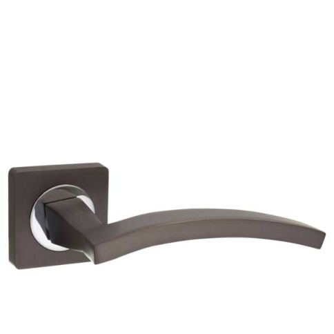 Ручка PUERTO AL 520-02 MBN черн ник мат. квад. фото 1